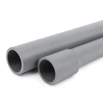 UPVC Pipes Nominal Pressure 13.8 Bar Size 1 1/2 inch Thickness 2.3 mm Gray