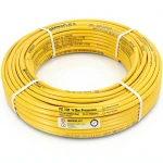 HDPE Pipes PE 100 16 Bar Pressure 125 mm Diameter 11.4 mm Thickness Yellow | NEPROPLAST