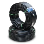 HDPE Pipes PE 80 Pressure 8 Bar Diameter 40 mm Thickness 2.4 mm Black | NEPROPLAST