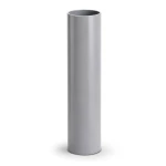 مواسير UPVC ضغط اسمي 13.8 بار مقاس 1 إنش سمك 1.6 مم لون رمادي