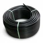 لفة أنابيب HDPE ضغط  12.5 بار [PE 80] قطر خارجي 63 مم  SDR 11  لون اسود | مصنع المنى