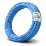 أنابيب HDPE نيبروبلاست PE 80 ضغط 12.5 بار قطر خارجي 20 مم سمك 1.9 مم لون أزرق   