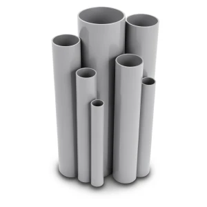 UPVC Pipes Nominal Pressure 13.8 Bar Size 1¼ inch Thickness 2.01 mm Gray