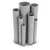 مواسير UPVC ضغط 13.8 بار مقاس ¼ 1 إنش سمك 2.01 مم لون رمادي - Image 1