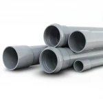 مواسير UPVC بلاسكو ضغط 4 بار  قطر خارجي 500 مم سمك 9.8 مم لون رمادي