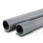 UPVC Pipes NPF Brand For Electrical Systems Nominal Pressure 16 Bar Outside Diameter 75 mm Thickness 5.60 mm Gray Colour