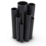 مواسير UPVC ضغط 13.8 بار مقاس ¼ 1 إنش سمك 2.01 مم لون أسود