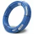 أنابيب HDPE نيبروبلاست PE 80 ضغط 12.5 بار قطر خارجي 25 مم سمك 2.3 مم لون أزرق   