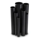 مواسير UPVC ضغط 13.8 بار مقاس ½ 1 إنش سمك 2.29 مم لون أسود