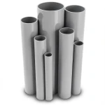 مواسير UPVC ضغط اسمي 8.6 بار مقاس 2 إنش سمك 1.85 مم لون رمادي