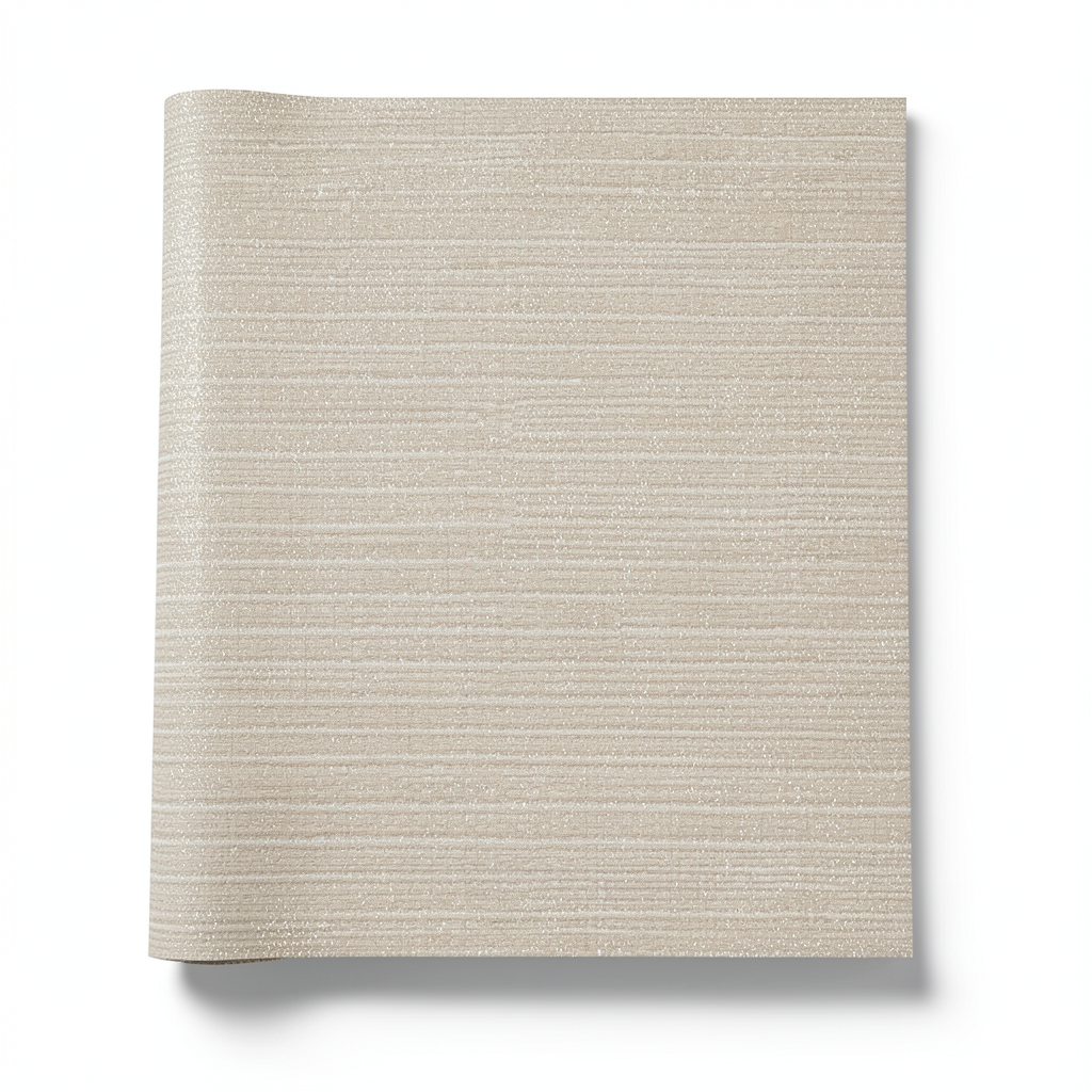 Italian Patterned Wallpaper 10m x 0.53m Beige, Model 73536