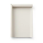 Plain Wallpaper Light Beige Color 10m x 0.53m, Model 10281-38