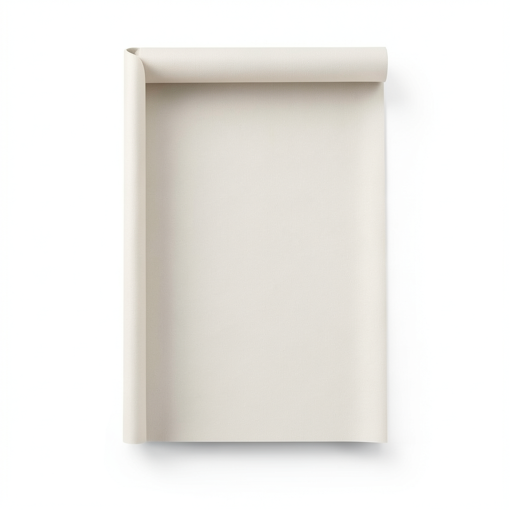 Plain Wallpaper Light Beige Color 10m x 0.53m, Model 10281-38