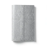Italian Wallpaper Patterned Design Gray Color, Size 10mx0.70m, Model RC18054
