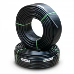 أنابيب HDPE نيبروبلاست PE 80 ضغط 12.5 بار قطر خارجي 32 مم سمك 2.9 مم لون اسود