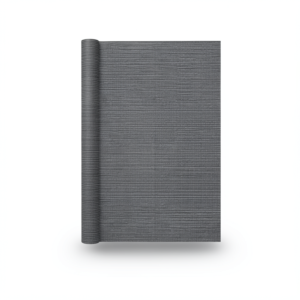 Patterned Wallpaper 10m x 0.53m Dark Gray, Model 73534