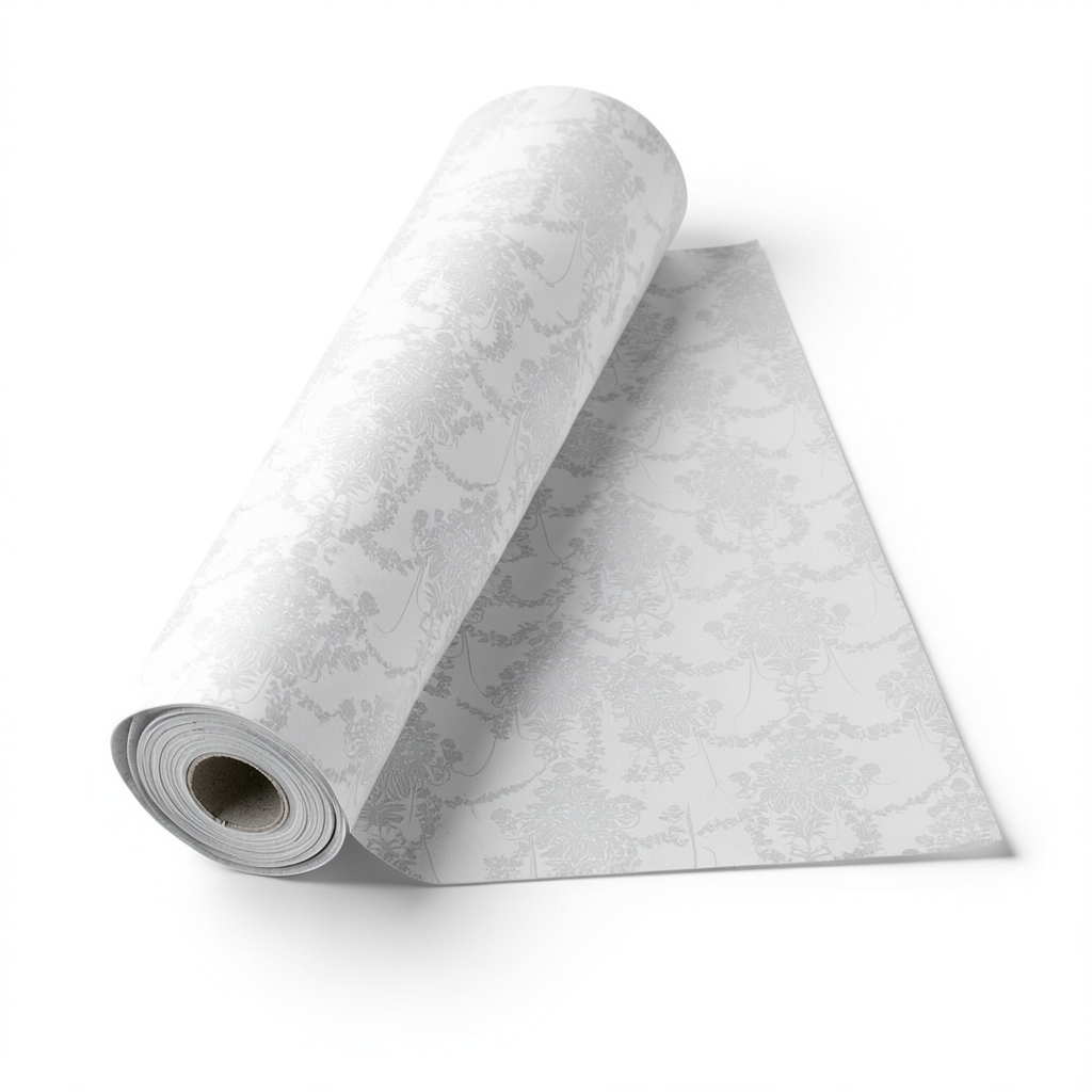 German Classic Wallpaper 10m x 0.53m Pale Gray, Model 10287-31