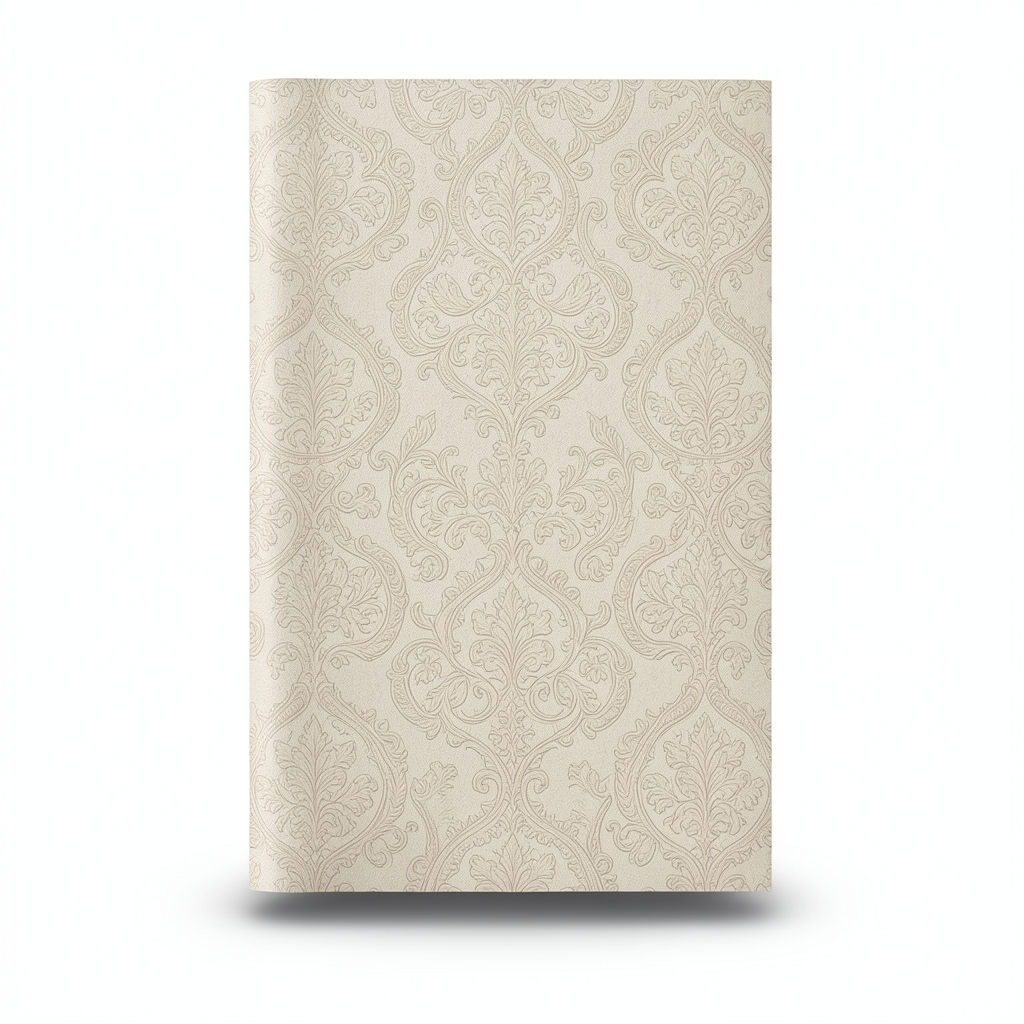 Italian Wallpaper Pattern Design 10m x 0.53m, Beige