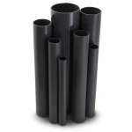 مواسير UPVC ضغط اسمي 17.2 بار مقاس ¼ 1 إنش سمك 2.49 مم لون أسود