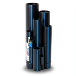 مواسير HDPE سابكو PE 100 ضغط 16 بار قطر خارجي 160 مم سمك 14.6 مم لون اسود | سابكو