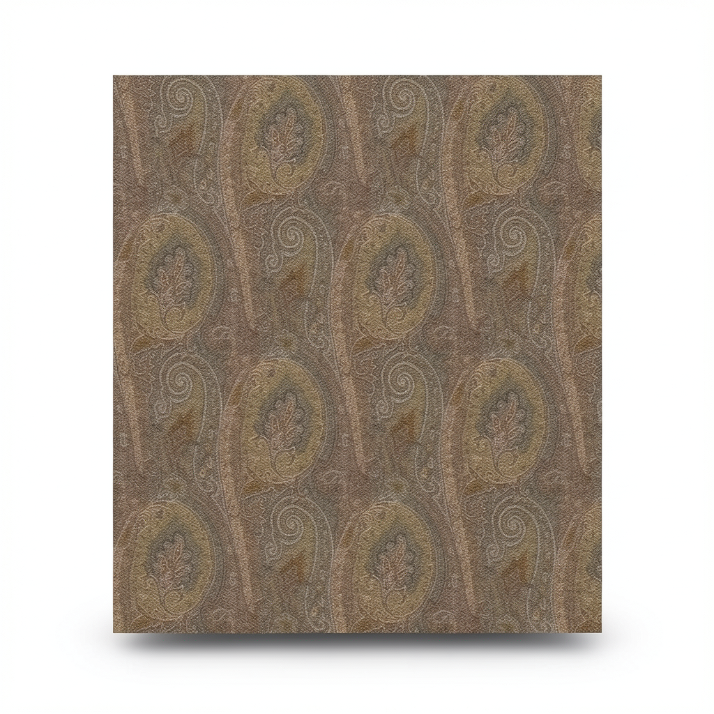 German Wallpaper 10m x 0.73m Brown Color, Model 513936
