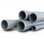 مواسير UPVC بلاسكو  ضغط 4 بار  قطر خارجي 400 مم سمك 7.9 مم لون رمادي