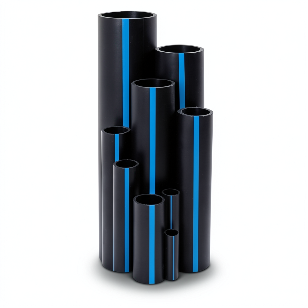 مواسير HDPE سابكو PE 100 ضغط 16 بار مقاس 400 مم سمك 36.3 مم لون اسود | سابكو