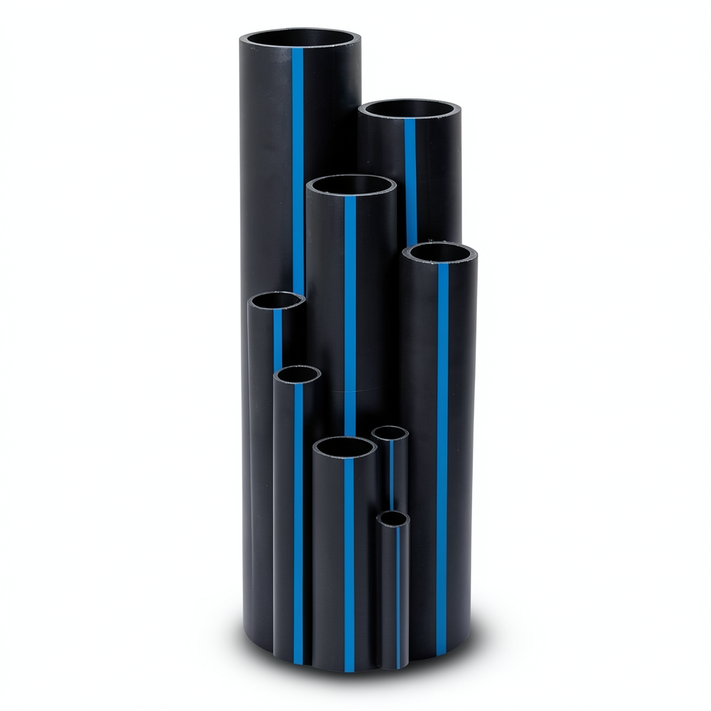 Sappco HDPE Pipes PE 100 Pressure 16 Bar Outside Diameter 500 mm Thickness 45.4 mm Black Color | SAPPCO