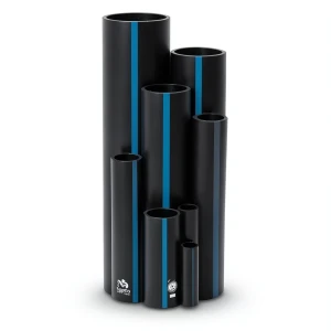 Sappco HDPE Pipe DR 21 PN 6.9 Bar Size 200 mm Thickness 9.5 mm Black | SAPPCO