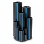 مواسير HDPE سابكو PE 100 ضغط 16 بار قطر خارجي 630 مم سمك 57.2 مم لون اسود | سابكو