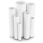 مواسير UPVC مقاس 2 إنش سمك 2.31 مم ضغط 11 بار لون أبيض