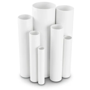مواسير UPVC مقاس 2 إنش سمك 2.31 مم ضغط 11 بار لون أبيض