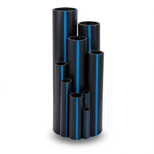 مواسير HDPE سابكو DR 21 ضغط 6.9 بار مقاس 90 مم سمك 4.3 مم لون اسود | سابكو