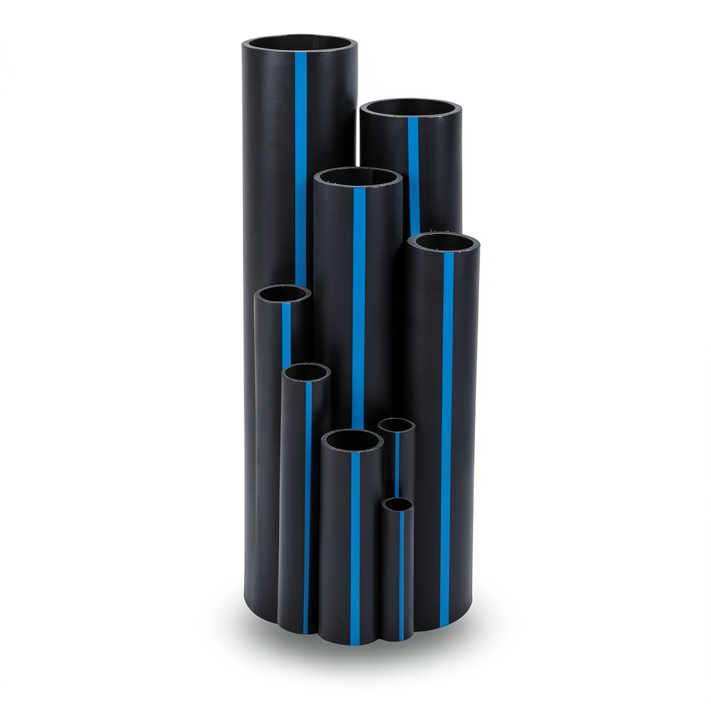 مواسير HDPE سابكو DR 21 ضغط 6.9 بار مقاس 90 مم سمك 4.3 مم لون اسود | سابكو