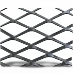 Hot Rolled (Black) Steel Expanded Metal Mesh   Thickness 3.8 mm Width 1.22 meter Length 3 meter | Bait Al Tatawor Company