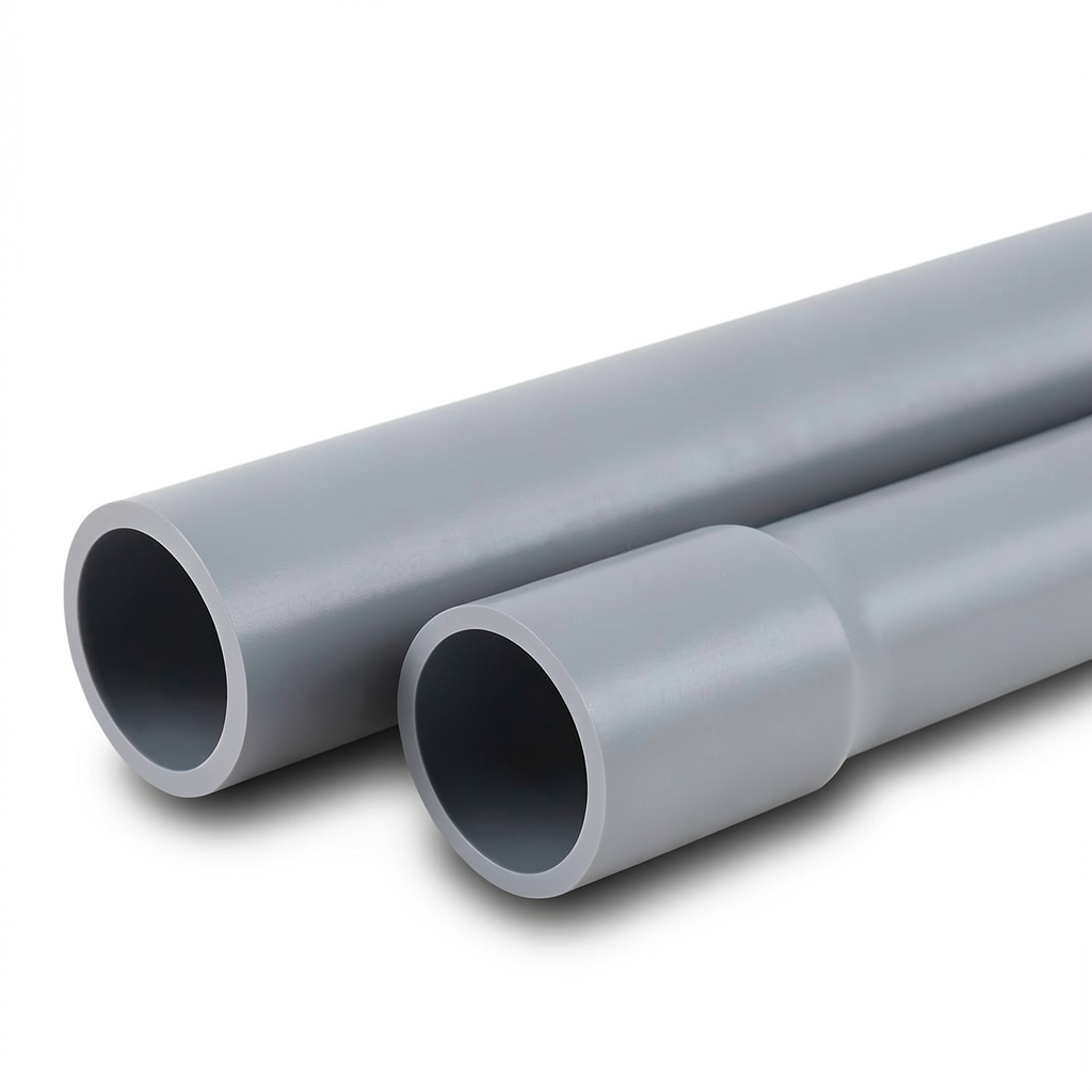UPVC Pipes Nominal Pressure 16 Bar Outer Diameter 25 mm Thickness 1.90 mm Gray