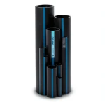 مواسير HDPE سابكو DR 21 ضغط 6.9 بار مقاس 160 مم سمك 7.6 مم لون اسود | سابكو