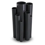 مواسير UPVC مقاس 2 إنش ضغط 11 بار سمك 2.31 مم لون اسود