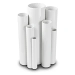 مواسير UPVC ضغط 13.8 بار مقاس 2 إنش سمك 2.87 مم لون أبيض