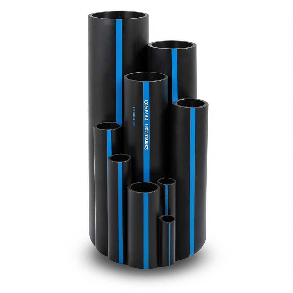 مواسير HDPE سابكو DR 21 ضغط 6.9 بار مقاس 250 مم سمك 11.9 مم لون اسود | سابكو