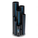 مواسير HDPE سابكو DR 21 ضغط 6.9 بار مقاس 400 مم سمك 19 مم اسود | سابكو