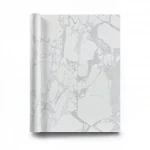 Italian marble wallpaper, size 10 m x 1.06 m, light gray color, model 84607  