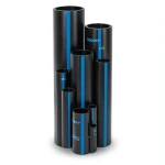 مواسير HDPE سابكو PE 100 ضغط 16 بار قطر خارجي 630 مم سمك 57.2 مم لون اسود | سابكو