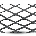 Hot Rolled (Black) Steel Expanded Metal Mesh   Thickness 6 mm Width 1.22 meter Length 3 meter | Bait Al Tatawor Company