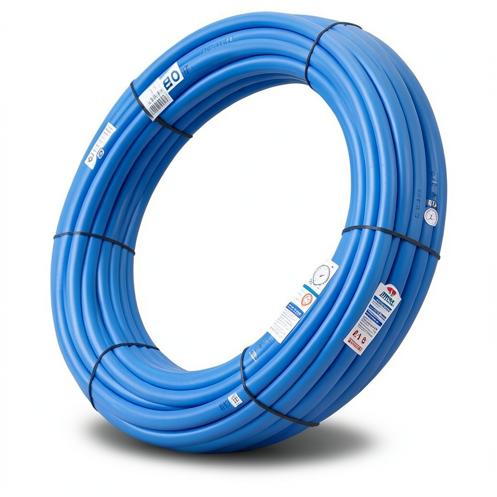 HDPE Pipes PE 100 Pressure 10 Bar 40 mm Diameter 2.4 mm Thickness Blue | NEPROPLAST