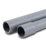 مواسير UPVC ضغط 17.2 بار مقاس 1 إنش سمك 2 مم لون رمادي