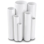 مواسير UPVC مقاس 3 إنش سمك 2.16 مم ضغط 6.9 بار لون أبيض