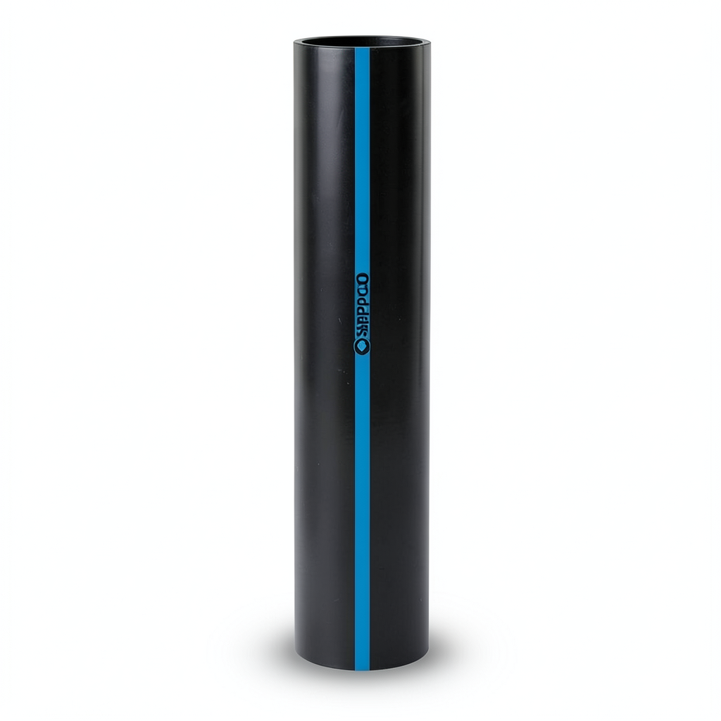 Sappco HDPE Pipe DR 17 PN 8.6 Bar Size 90 mm Thickness 5.3 mm Black | SAPPCO