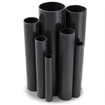 مواسير UPVC مقاس 3 إنش سمك 2.16 مم ضغط 6.9 بار لون اسود