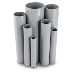 مواسير UPVC ضغط 6.9 بار مقاس 3 إنش سمك 2.16 مم لون رمادي